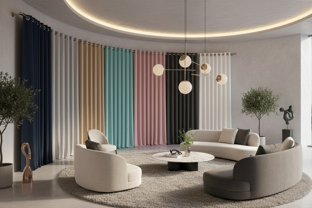 Showroom sophistiqué toutes couleurs