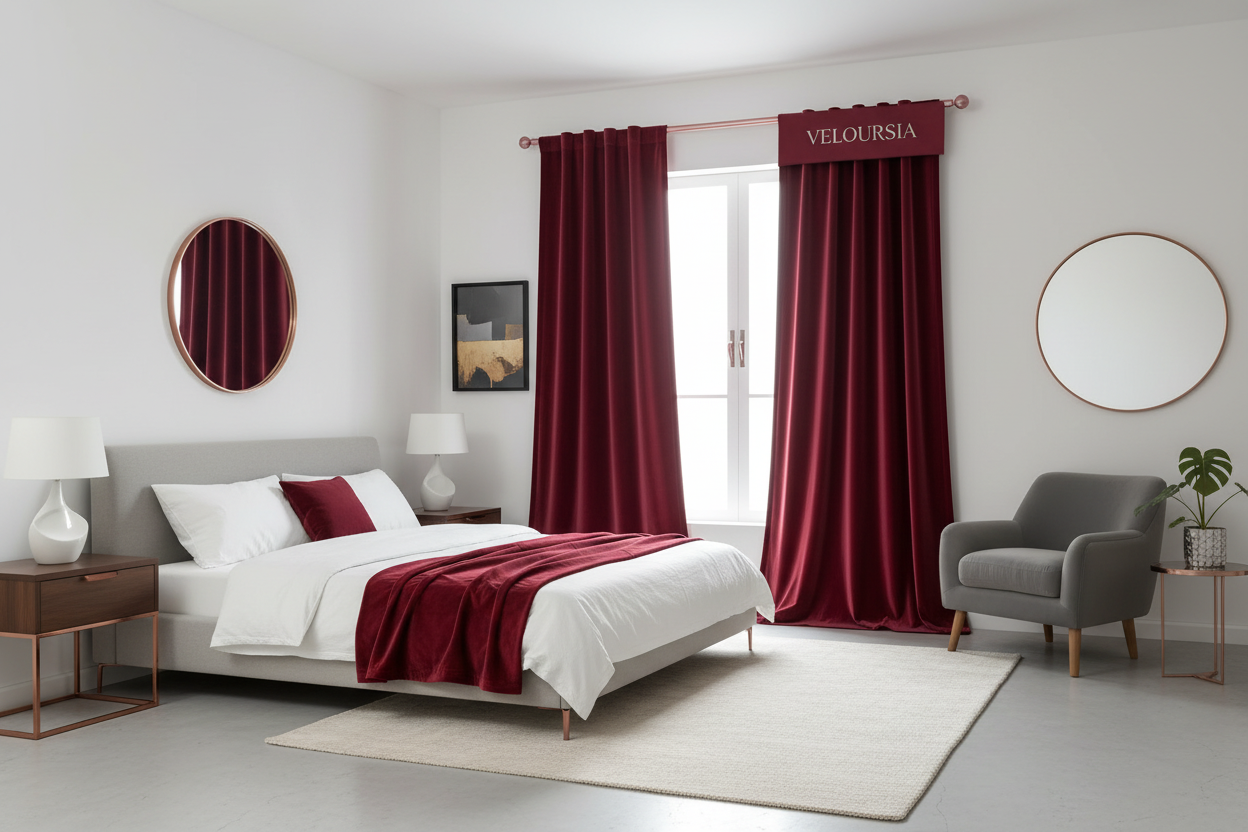 VELOURSIA - Chambre minimaliste