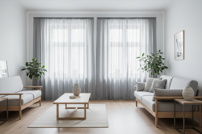 Voilage gris - Scandinave